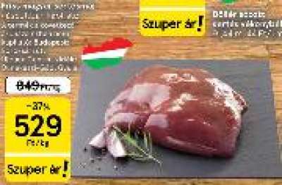 Friss magyar sertésmáj