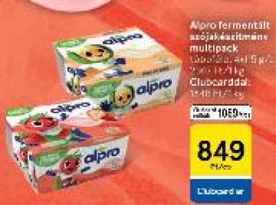 Alpro erjesztett szójakeverék multipack