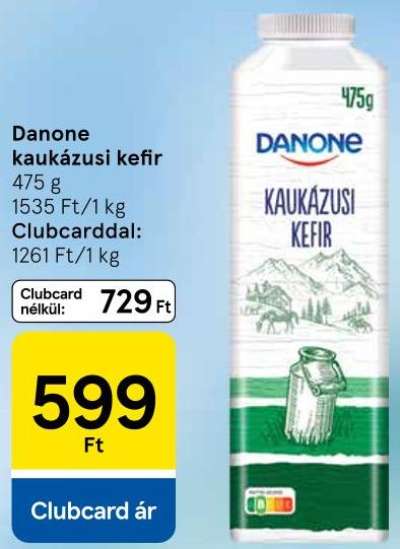 Danone kaukázusi kefír