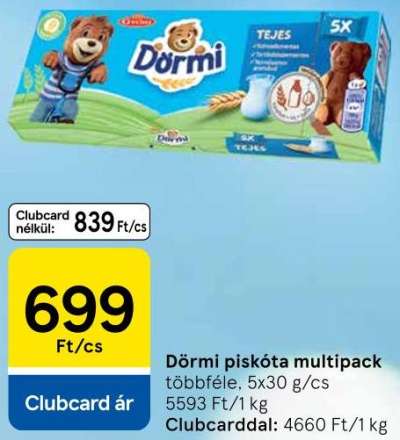 Nestlé Dörmi piskóta multipack