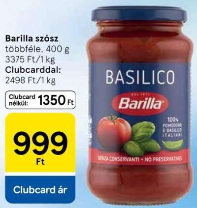 Barilla szósz