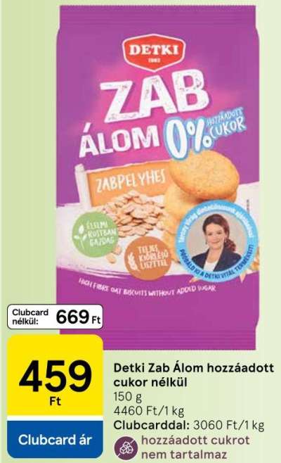 Detki Zab Álom hozzáadott cukor nélkül