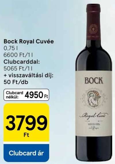 Bock Royal Cuvée