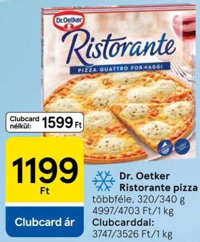 Dr. Oetker Ristorante pizza