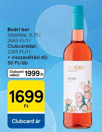Bodri bor