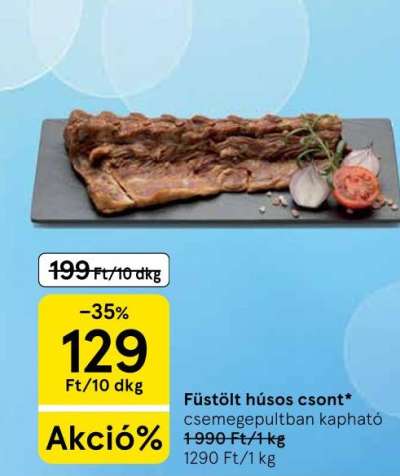 Füstölt húsos csont*