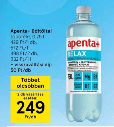 Apenta+ üdítőital