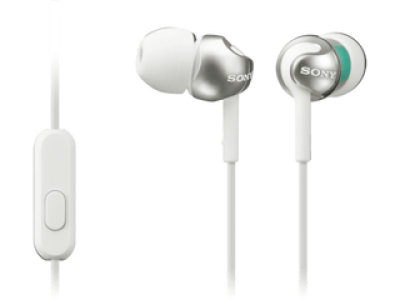 Sony MDR-EX110APW In-Ear Fülhallgató, Fehér