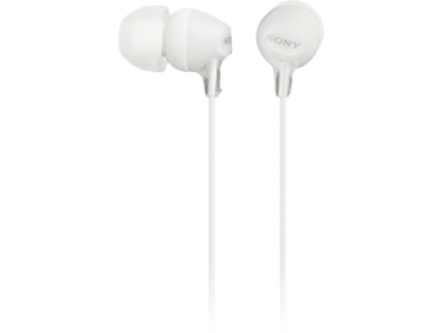 Sony MDR-EX15LPW In-Ear Fülhallgató, Fehér