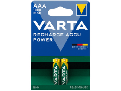 VARTA POWER akkumulátor mikro/ AAA 1000 mAh BL2
