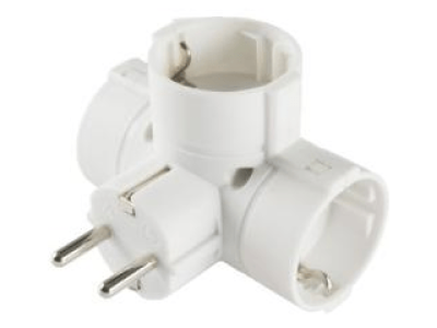 HOME TPF-36 Földelt hálózati T-elosztó