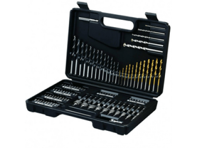 BLACK + DECKER A7200-XJ 109 darabos titánium fúrószár és csavarozó készlet