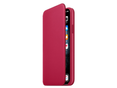Apple iPhone 11 Pro Max Kinyitható tok Málnapiros (MY1N2ZM/A)