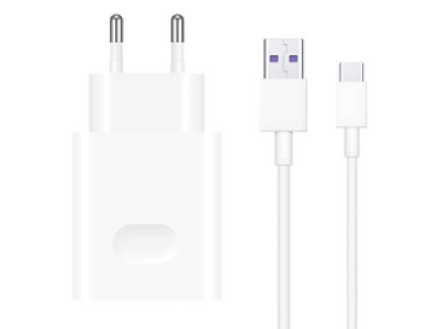 Huawei CP404B SuperCharge USB Type-C Hálózati töltő, Fehér