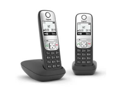 Gigaset A690 DUO DECT Telefon, fekete