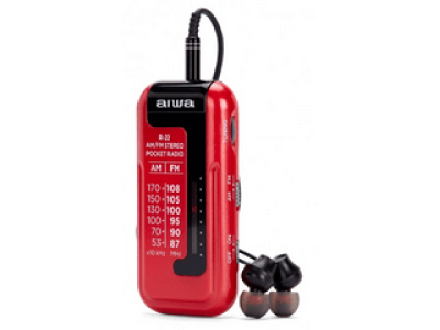 Aiwa R-22RD Zsebrádió, Piros