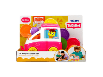 Tomy Toomies Vidám fagyiskocsi foglalkoztató (E73095)