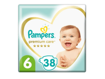 Pampers Premium Care Pelenka 38 db, 6 - os méret