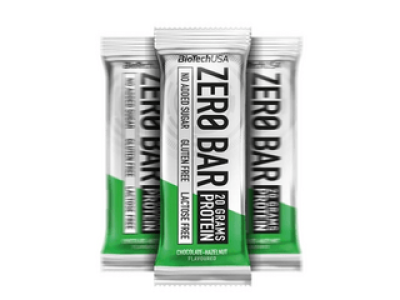 BioTech Zero Bar Csokoládé-mogyoró fehérjeszelet, 50 g