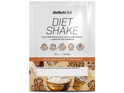 BiotechUSA Diet Shake fehérjepor, 30 g, Cookies & Cream