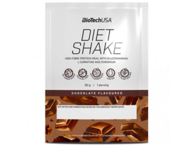 BiotechUSA Diet Shake fehérjepor, 30 g, csokoládé