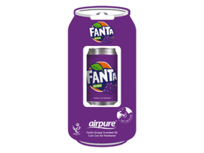 Airpure Illatosító, 3D dobozos üdítő - Fanta szőlő