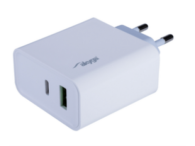 Akyga Töltő AK-CH-14 USB-A + USB-C PD 5-20V / max. 3A 45W Quick Charge 3.0