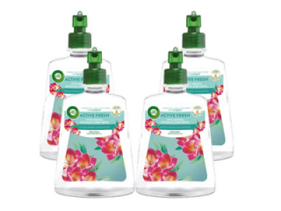 Air Wick Active Fresh utántöltő Frézia és Eukaliptusz 4x228ml