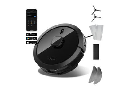 Aeno RC7S Robotporszívó, fekete (ARC0007S)