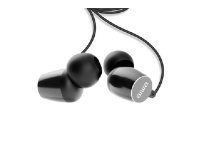 Aiwa ESTM-20BK Vezetékes fülhallgató, fekete