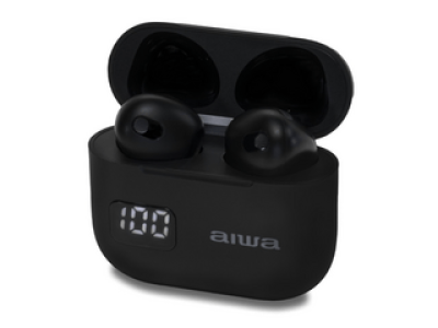 Aiwa EBTW-100BK TWS fülhallgató, fekete