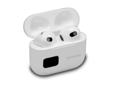 Aiwa EBTW-100WT TWS fülhallgató, fehér