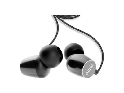 Aiwa ESTM-30BK Vezetékes fülhallgató, fekete