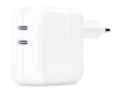 Apple 35 wattos, kétportos USB‑C hálózati adapter (MW2K3ZM/A)
