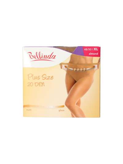 Bellinda Plusz Size harisnya, almond XL - 1 db