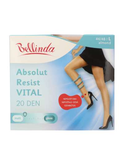 Bellinda Absolut Resist Vital harisnya 20Den almond L-es méret - 1 db