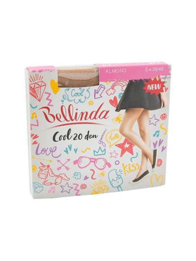 Bellinda Cool 20 Den Almond S Harisnya - 1 db