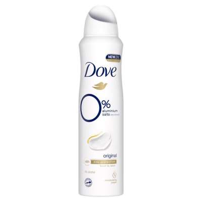 Dove 0% Original női dezodor - 150 ml