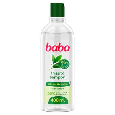Baba sampon zöld tea kivonattal - 400 ml