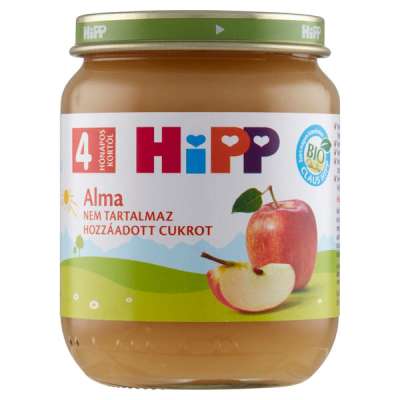 Hipp bébiétel almával 4 hónapos kortól - 125 g