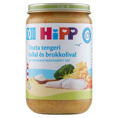 Hipp bébiétel tagliatelle hallal és brokkolival 10 hónapos kortól - 220 g