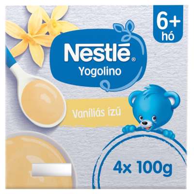 Nestlé Yogolino Babapuding Vaníliás 6 Hónapos Kortól 4*100g - 400 g