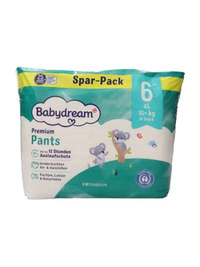 Babydream Duopack Jumbo bugyipelenka 6-os, 15+ kg - 36db