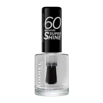 Rimmel 60 seconds Super Shine körömlakk /740 clear - 1 db