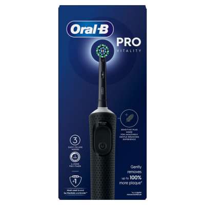 Oral-B Vitality Pro elektromos fogkefe, fekete - 1 db