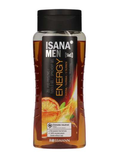 Isana men tusfürdő 5in1 energy - 300 ml