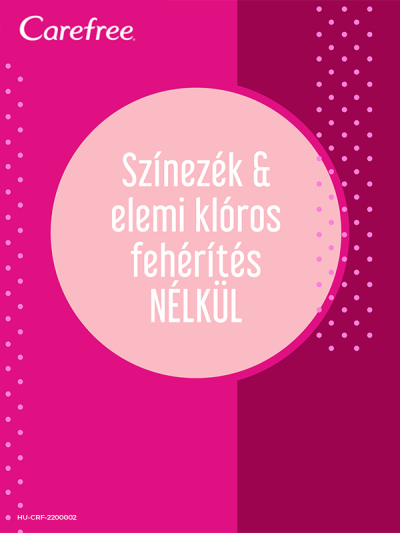 Carefree Cotton tisztasági betét friss illattal - 76 db