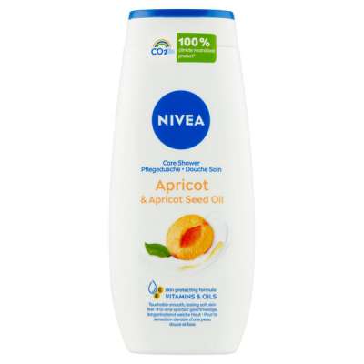Nivea tusfürdő Care & Apricot - 250 ml