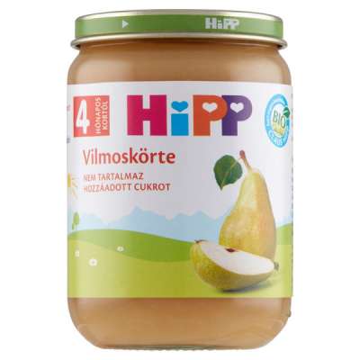 Hipp bébiétel vilmoskörtével 4 hónapos kortól - 190 g