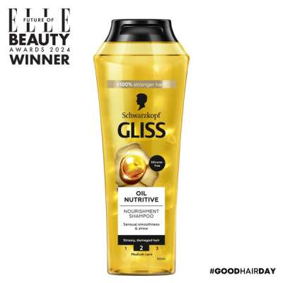 Gliss Tápláló olaj hajregeneráló sampon - 250 ml